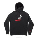 cepillo de david flores sudadera con capucha Lakai negro 80B2356