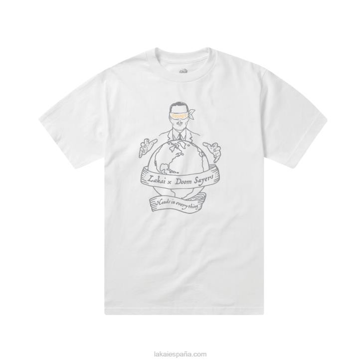 doomsayers_corp_mundo_camiseta_lakai_blanco_80b2339.jpg Doomsayers corp mundo camiseta Lakai blanco 80B2339 - Image 1