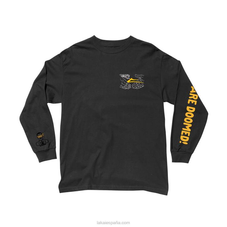doomsayers_sacudir_bengala_ls_tee_lakai_negro_80b2336.jpg doomsayers sacudir bengala ls tee Lakai negro 80B2336 - Image 1