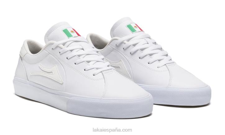 flaco_2_lakai_cuero_blanco_80b2108.jpg flaco 2 Lakai cuero blanco 80B2108 - Image 1