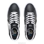 flaco 2 medio Lakai cuero negro/blanco 80B230 - Image 2
