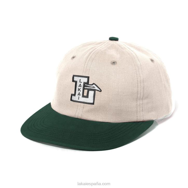gorro_tipo_polo_con_letras_lakai_bosque_crema_80b2155.jpg gorro tipo polo con letras Lakai bosque/crema 80B2155 - Image 1