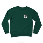 letra sudadera con capucha Lakai verde alpino 80B2141 - Image 2