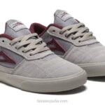 los niños de cambridge Lakai ante gris/burdeos 80B2122