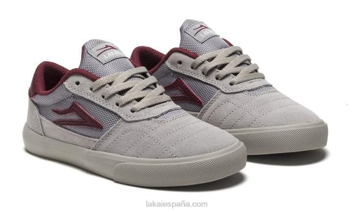 los_ninos_de_cambridge_lakai_ante_gris_burdeos_80b2122.jpg los niños de cambridge Lakai ante gris/burdeos 80B2122 - Image 1