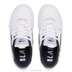 los niños de cambridge Lakai cuero blanco/marino 80B2120 - Image 2