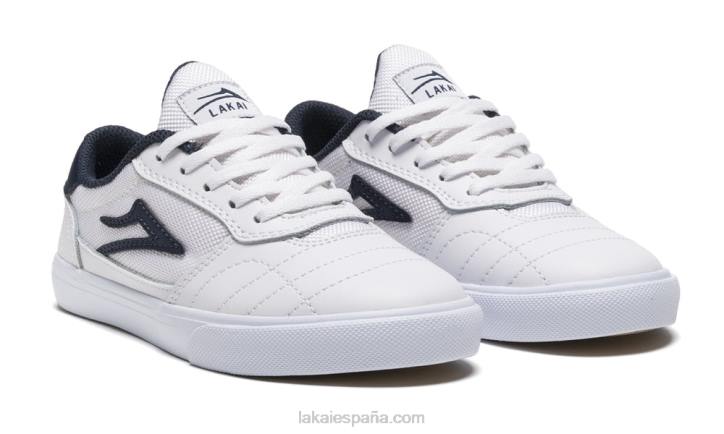 los_ninos_de_cambridge_lakai_cuero_blanco_marino_80b2120.jpg los niños de cambridge Lakai cuero blanco/marino 80B2120 - Image 1