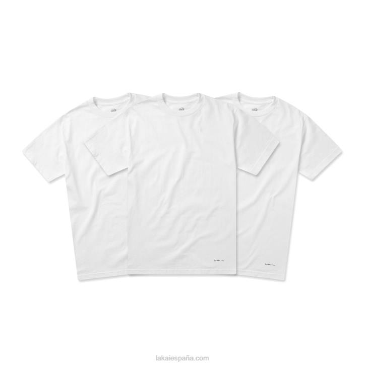 paquete_de_3_camisetas_lakai_blanco_80b2321.jpg paquete de 3 camisetas Lakai blanco 80B2321 - Image 1