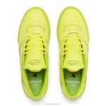 paterson cambridge zapatos de skate de cuero de color lima Lakai amarillo 80B2196 - Image 3
