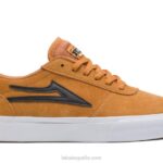 zapatillas de skate manchester Lakai naranja 80B2292