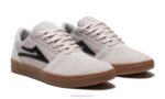 zapatillas de skateboard brighton Lakai blanco 80B2281 - Image 2