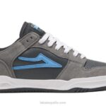 zapatos bajos de skate Telford Lakai gris 80B2274