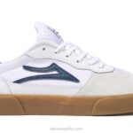 zapatos de skate cambridge Lakai blanco 80B2199