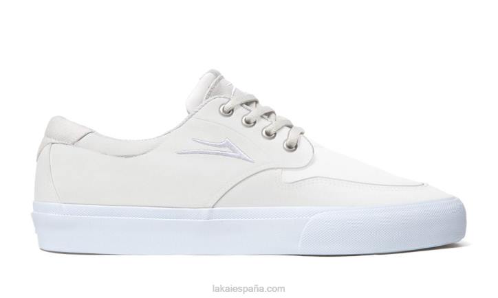 zapatos_de_skate_de_cuero_riley_3_lakai_blanco_80b2251.jpg zapatos de skate de cuero riley 3 Lakai blanco 80B2251 - Image 1
