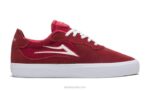 zapatos de skate essex Lakai rojo 80B2209
