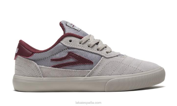 zapatos_de_skate_para_ninos_cambridge_lakai_gris_80b2190.jpg zapatos de skate para niños cambridge Lakai gris 80B2190 - Image 1