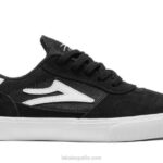 zapatos de skate para niños cambridge Lakai negro 80B2179