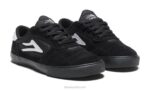 zapatos de skate para niños cambridge Lakai negro 80B2181 - Image 2