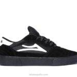 zapatos de skate para niños cambridge Lakai negro 80B2181