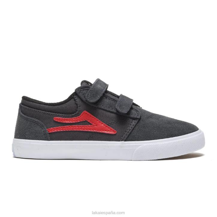 zapatos_de_skateboard_griffin_kids_carbon_flame_lakai_gris_80b2171.jpg zapatos de skateboard griffin kids carbon flame Lakai gris 80B2171 - Image 1